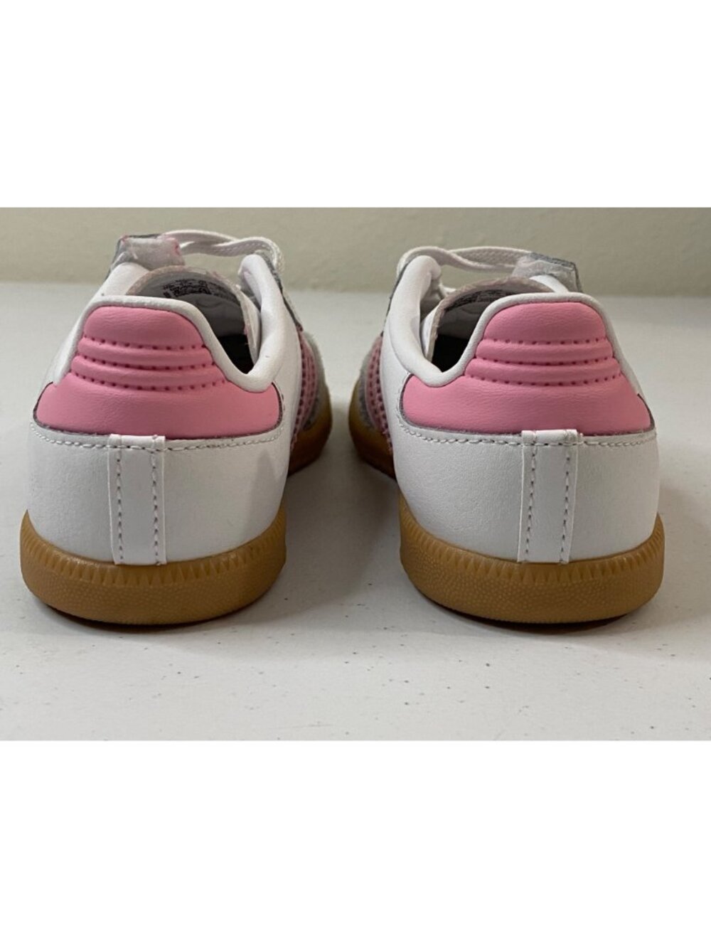 Adidas Unisex Kids Samba OG Comfort Closure Elastic Lace Shoes Size 10K - Picture 11 of 14